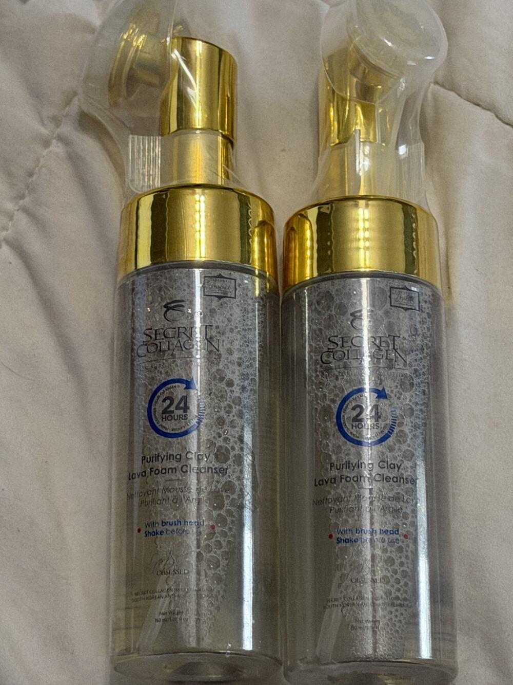 Secret Collagen Purifying Clay Detox Lava Foam Cleanser Limited Edition
